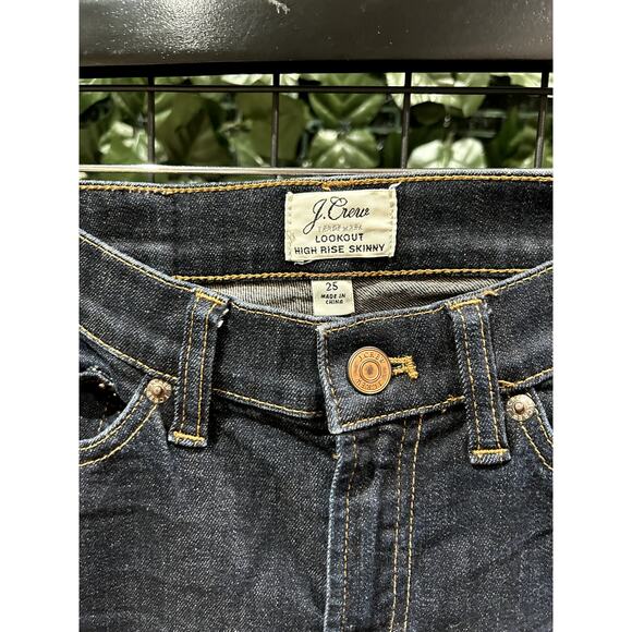 J. Crew Lookout High Rise Skinny Jeans Size: 25 - Picture 4 of 4